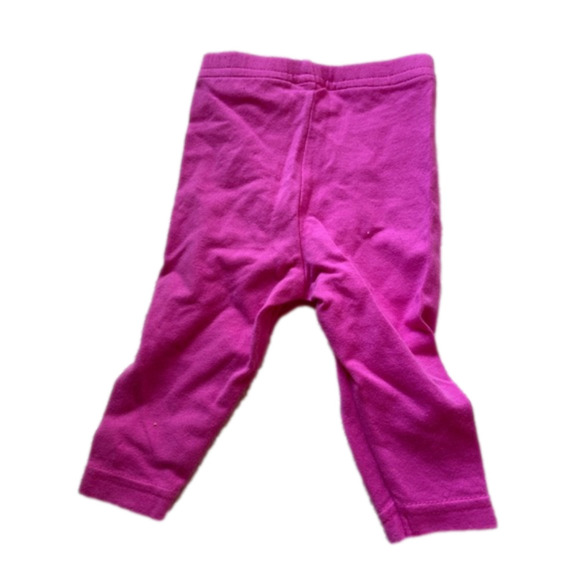 3/$20 child of mine 0-3 month Pink baby pants - Picture 2 of 3